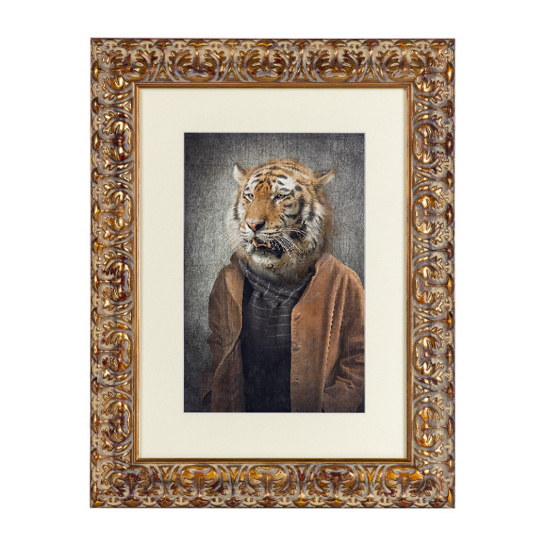 Fotolijst Germain Goud A2 (42x59,4 cm) - Art Print en Passe Partout
