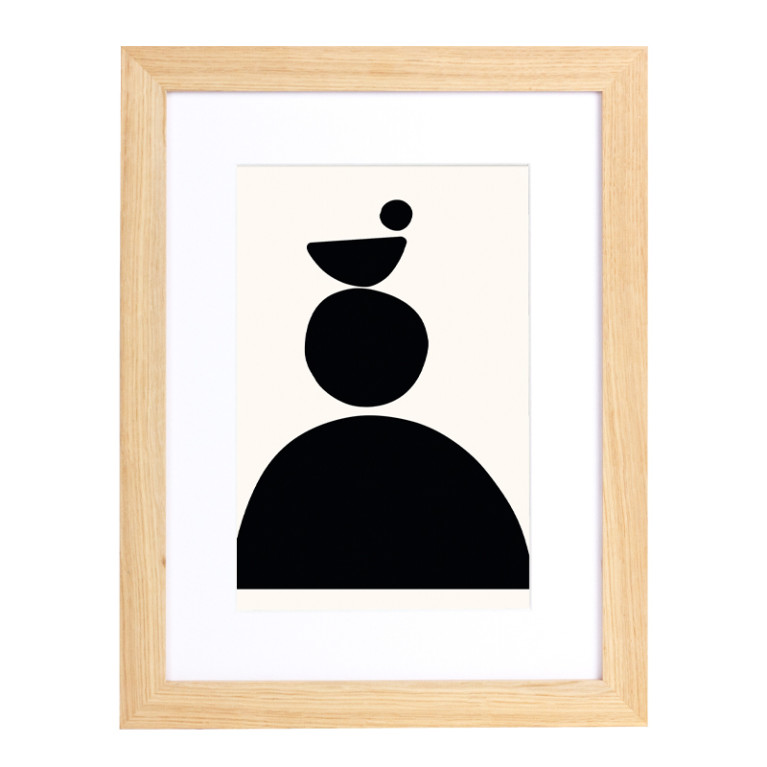 Vintlux Fotolijst Vesterby Massive - Eiken Ongelakt 50x50 cm 