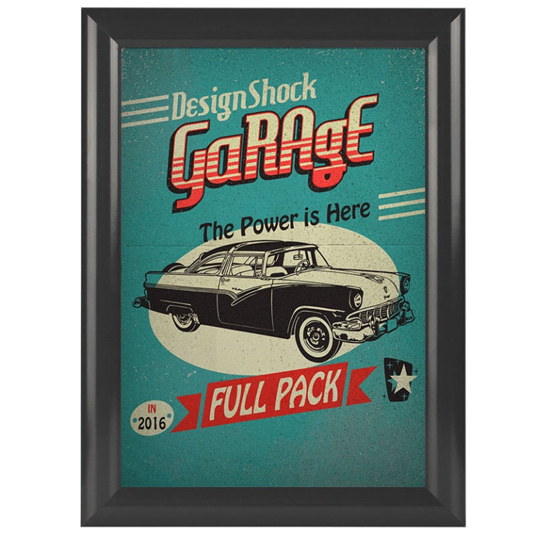 Kliklijst Essence Vintage Grijs A1 25mm