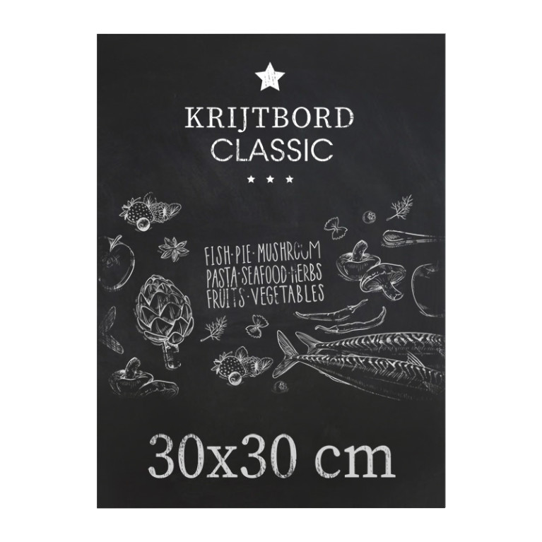 Krijtbord Classic 30x30 cm