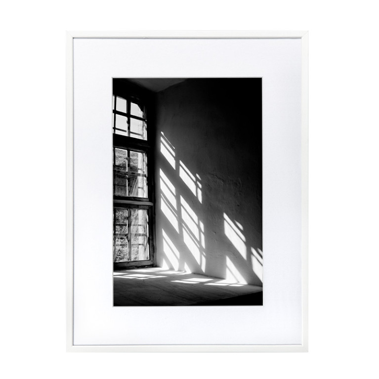 Wissellijst Wit A1 met print