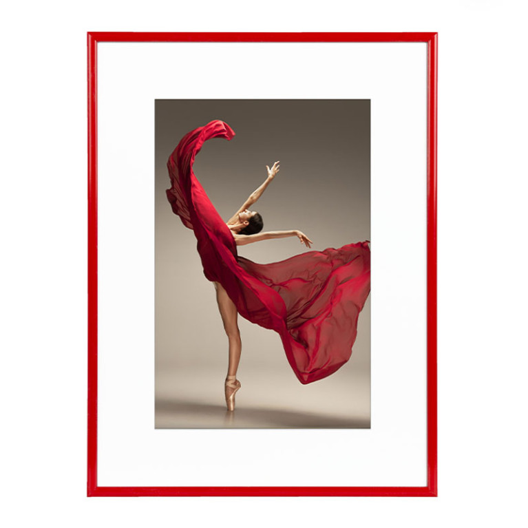 Wissellijst Rood 20x30 cm - Art Print en Passe Partout