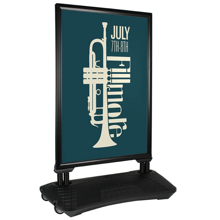 Stoepborden SwingBlack A1
