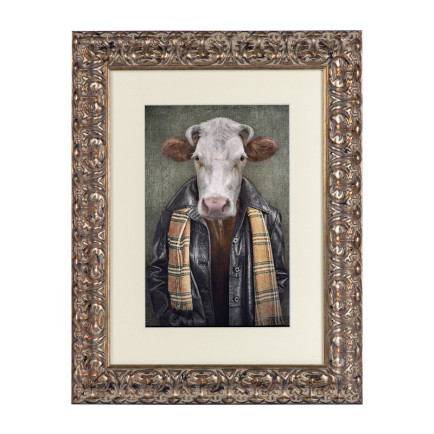 Fotolijst Germain Zilver 60x80 cm - Art Print en Passe Partout