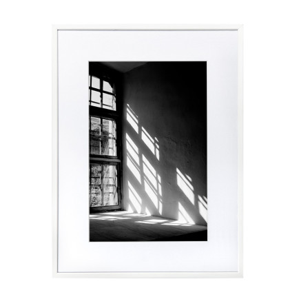 Wissellijst Wit 60x60cm met print