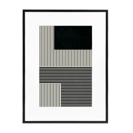 Wissellijst Aluminium Mat Zwart A4 - Art Print en Passe Partout