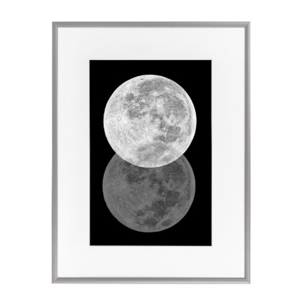 Wissellijst Budget Zilver A4 met print