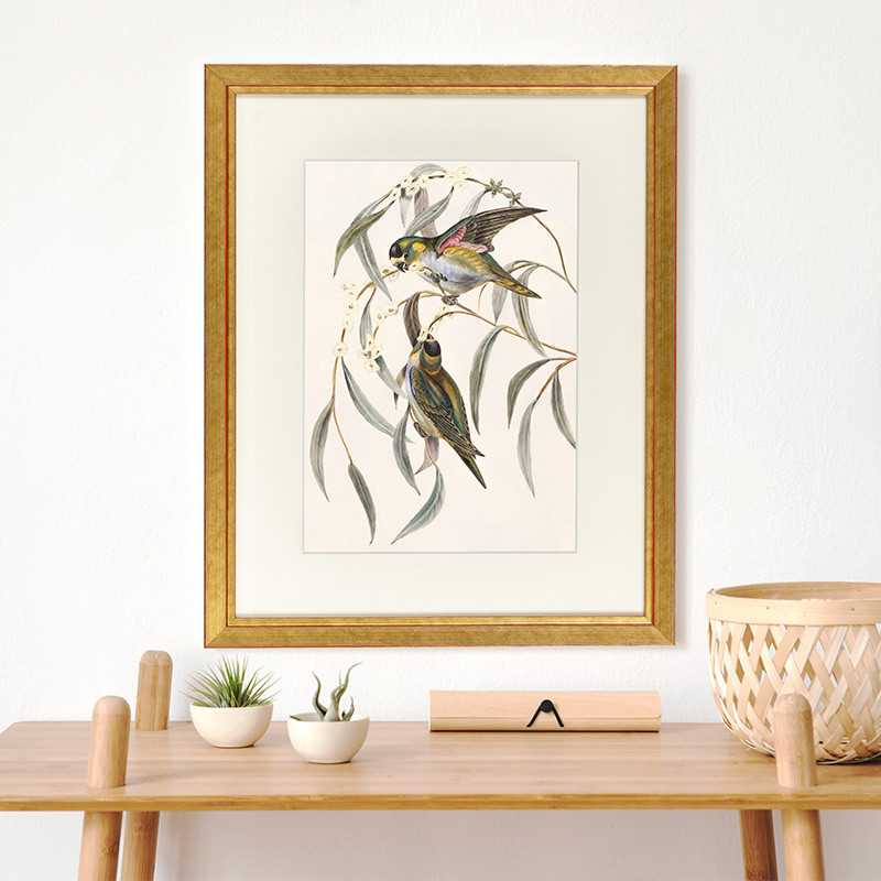 BIRAPA Palermo Fotolijst 30 x 80 cm Zwart Zilver - Antieke en